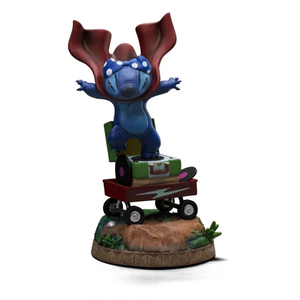 DISNEY - Laundry Stitch - Statuette Art Scale Deluxe 19cm