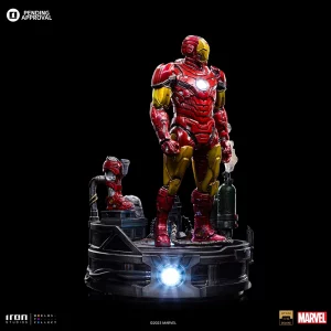 MARVEL - Iron Man Unleashed - Statuette Art Scale 23 cm