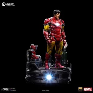 MARVEL - Iron Man Unleashed - Statuette Art Scale 23 cm