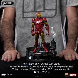 MARVEL - Iron Man Unleashed - Statuette Art Scale 23 cm