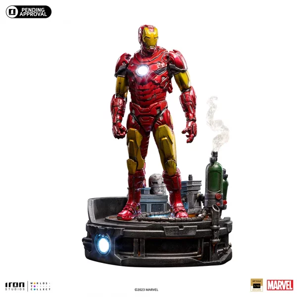 MARVEL - Iron Man Unleashed - Statuette Art Scale 23 cm