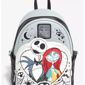 Loungefly Disney - Jack & Sally Heart - Sac à dos