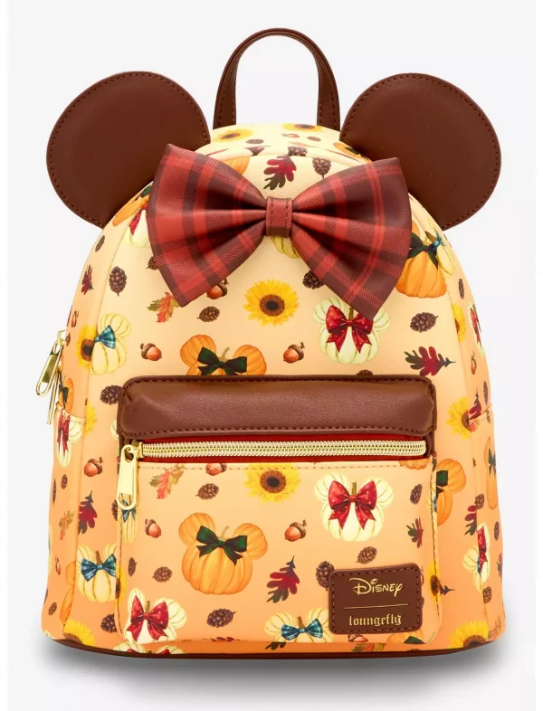 Loungefly Disney Minnie - Fall Pumpkin - Sac à dos