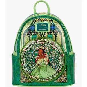 Loungefly Disney Princesse - Tiana Stained Glass - Sac à dos