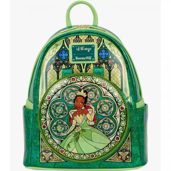 Loungefly Disney Princesse - Tiana Stained Glass - Sac à dos