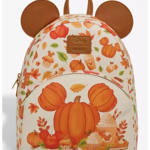 Loungefly Mickey Mouse - Pumpkin Fall Treats Scented - Sac à dos