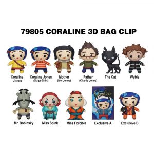 Coraline – Series 1 Blind Bag Mystery Bag Clip