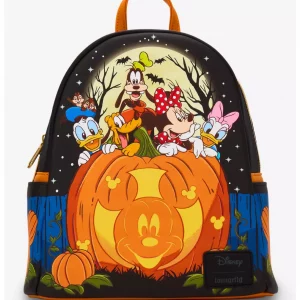 Loungefly Disney Mickey & Friends - Halloween pumpkin - Sac à dos