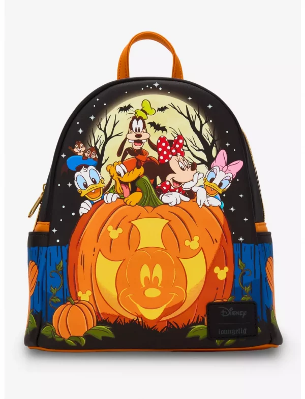 Loungefly Disney Mickey & Friends - Halloween pumpkin - Sac à dos