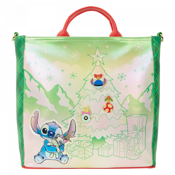 DISNEY - Lilo & Stitch Holiday - Tote Bag Loungefly