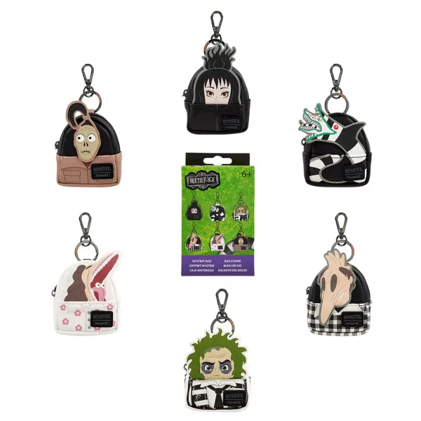 Loungefly Beetlejuice - Mystery mini backpack porte clés