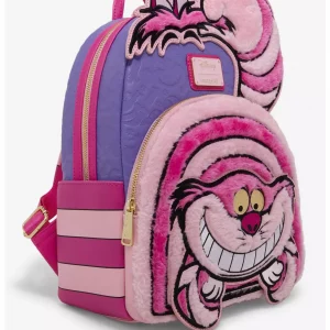Loungefly Disney Alice in Wonderland - Fuzzy Cheshire Cat - Sac à dos