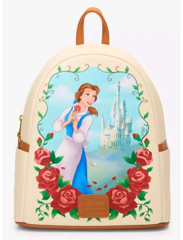 Loungefly Disney La Belle et la Bête - Château - Sac à dos