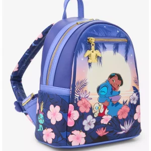 Loungefly Disney Lilo & Stitch - Floral Sunset Scene - Sac à dos