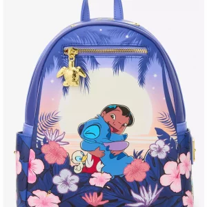 Loungefly Disney Lilo & Stitch - Floral Sunset Scene - Sac à dos