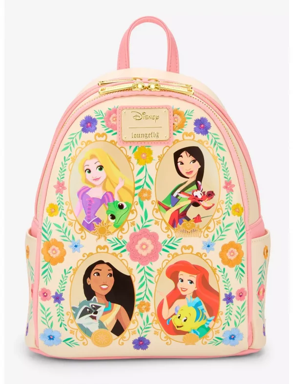 Loungefly Disney Princesses - Floral Portraits - Sac à dos