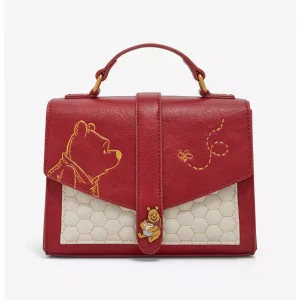 Loungefly Disney Winnie - Honeycomb Pattern - Sac à bandoulière