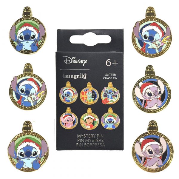 Pin's Mystery Box - Disney Lilo & Stitch Holiday Ornaments - Disney Loungefly