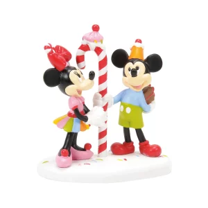 Figurine Mickey et Minnie Confiserie - Disney Village