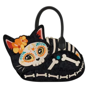 Loungefly Cat - Día De Los Muertos - Sac à bandoulière