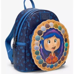 Loungefly Coraline - Portal Button Frame Lenticular - Sac à dos 2