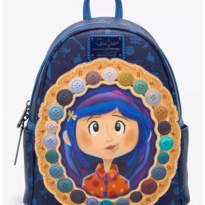Loungefly Coraline - Portal Button Frame Lenticular - Sac à dos