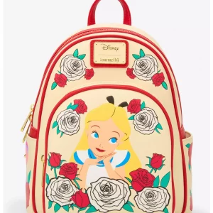 Loungefly Disney Alice in Wonderland - Color Changing Roses - Sac à dos