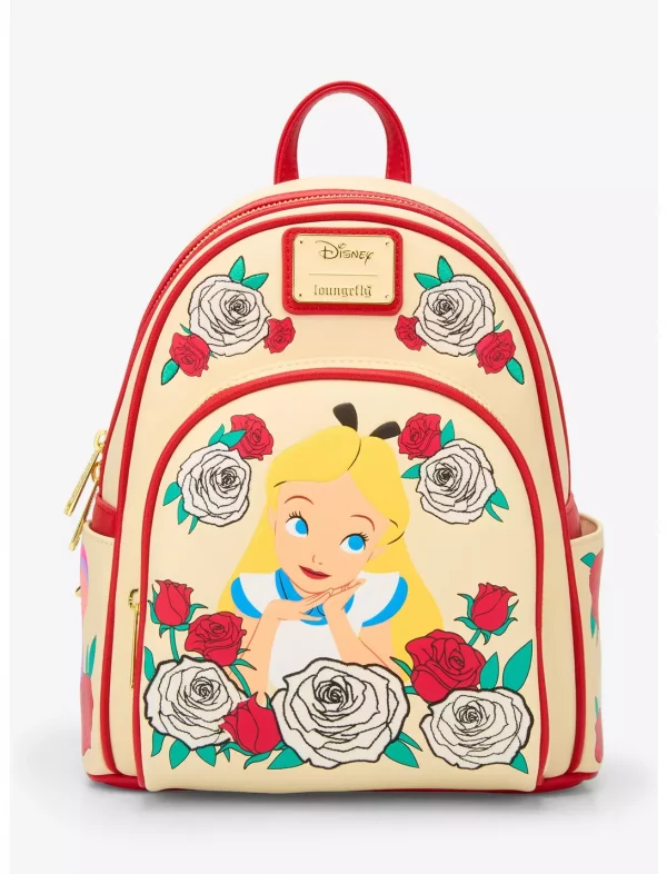 Loungefly Disney Alice in Wonderland - Color Changing Roses - Sac à dos