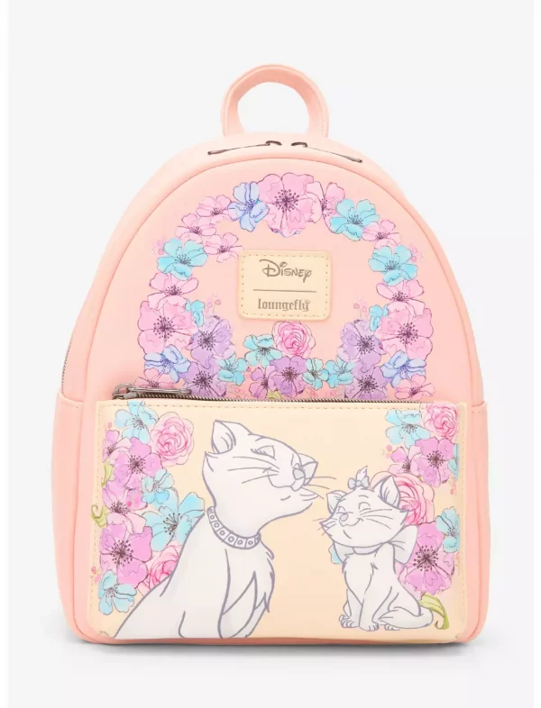 Loungefly Disney Aristochats - Duchesse & Marie Floral - Sac à dos