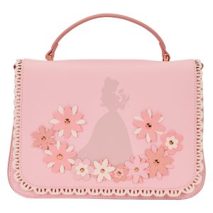 Loungefly Disney - Floral Pink Princess Silhouettes - Sac à bandoulière