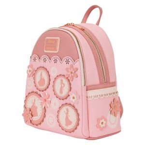 Loungefly Disney - Floral Pink Princess Silhouettes - Sac à dos
