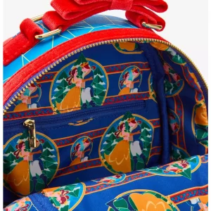 Loungefly Disney La belle et la bête - Stained Glass - Sac à dos