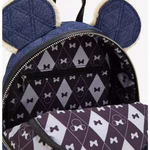 Loungefly Disney Minnie - Denim Quilted - Sac à dos 3 Loungefly Disney Minnie - Denim Quilted - Sac à dos