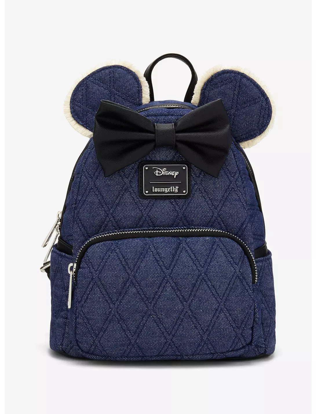 Loungefly Disney Minnie - Denim Quilted - Sac à dos Loungefly Disney Minnie - Denim Quilted - Sac à dos