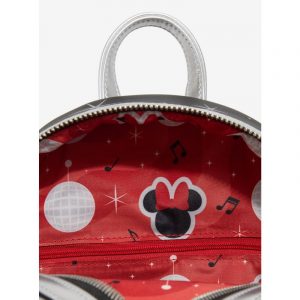 Loungefly Disney Minnie – Disco Metallic – Sac à dos 3