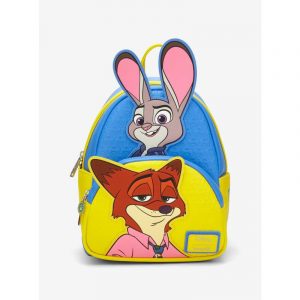 Loungefly Disney Zootopia – Nick & Judy stacked – Sac à dos
