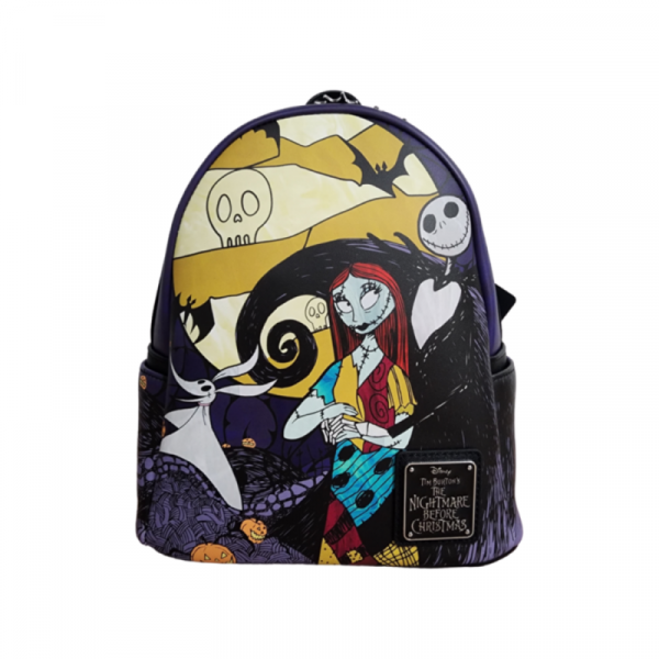 Loungefly L'étrange Noël de Mr Jack - Jack & Sally - Sac à dos