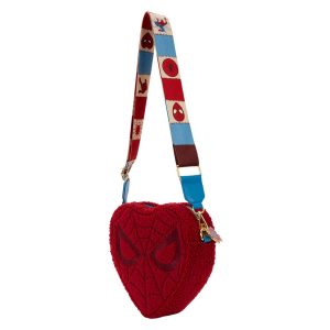 Loungefly Marvel - Spider-Man Sherpa Heart - Sac à bandoulière 2