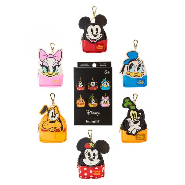 Loungefly Mickey & friends - Mystery Mini Backpack porte clés