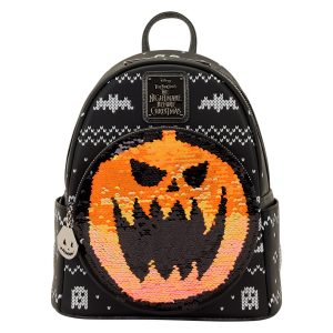 Loungefly Nightmare Before Christmas - Jack reversible sequin- Sac à dos