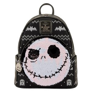 Loungefly Nightmare Before Christmas - Jack reversible sequin- Sac à dos