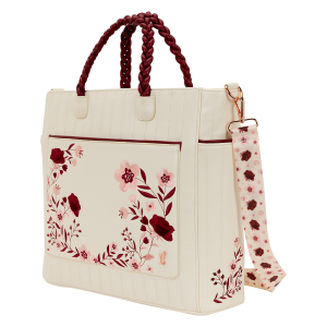 Loungefly Originals – Cream & Red Floral - Tote bag