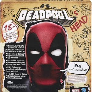 DEADPOOL - Tête Interactive Premium (Version Anglaise)