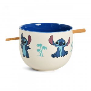 Lilo & Stitch - Bol à Ramen Stitch Aloha avec Baguettes