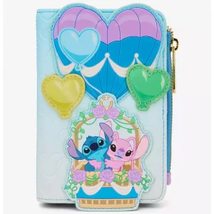 Loungefly Disney Lilo & Stitch - Angel & Stitch Hot Air Balloon - Portefeuille
