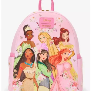 Loungefly Disney - Princess Group Pink - Sac à dos Loungefly Disney - Princess Group Pink - Sac à dos