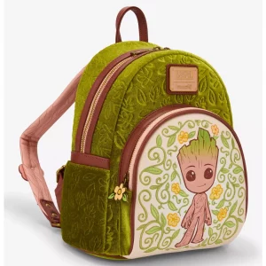 Loungefly Marvel Guardians of The Galaxy - Groot Floral Velvet - Sac à dos
