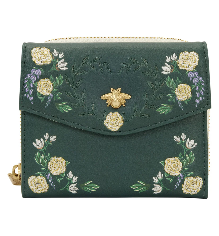 Loungefly Bridgerton - Silhouette floral - Portefeuille Loungefly Bridgerton - Silhouette floral - Portefeuille