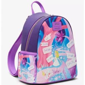 Loungefly Disney - Alice au pays des merveilles Signs - Sac à dos 2 Loungefly Disney - Alice au pays des merveilles Signs - Sac à dos