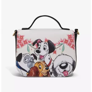 Loungefly Disney - Dogs Floral - Sac à bandoulière